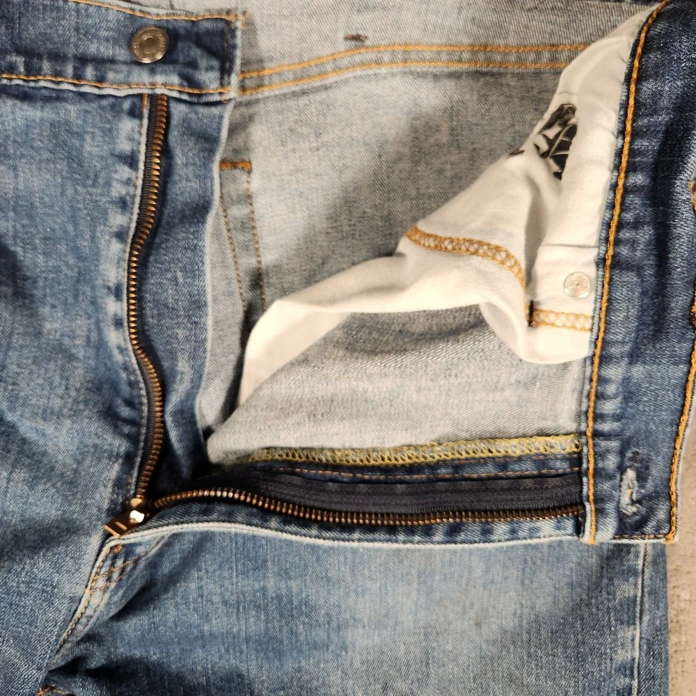 Levi's‎ 505 Jeans Mens 40X32 Blue Excellent Regular Fit Straight Leg 00505-1959